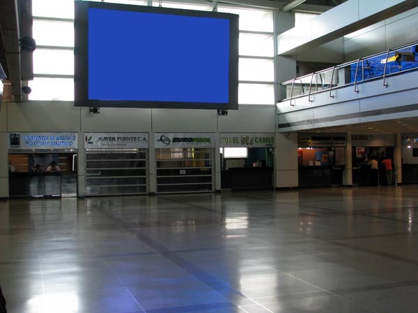 Arrivals Level International Caracas Airport CCS