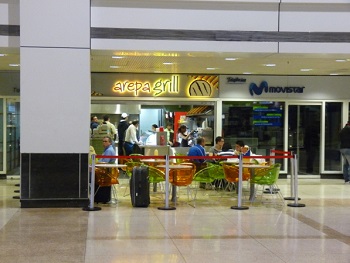 24 Hr Arepera International Caracas Airport CCS