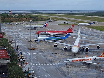 Porlamar Airport PMV, Margarita Island, Venezuela